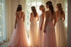 Elegante lange Brautjungfernkleider für deine Hochzeit