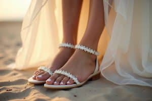 Brautschuhe für den Strand: Die schönsten Modelle