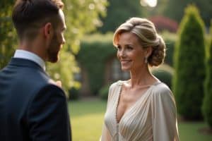 Elegante Kleider für die Mutter des Bräutigams