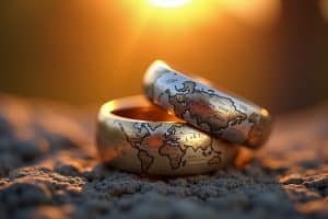 Trauringe mit Weltkarte: Symbol eurer Liebe & Fernweh