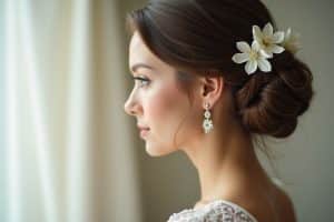 Frisuren Hochzeit für schulterlange Haare