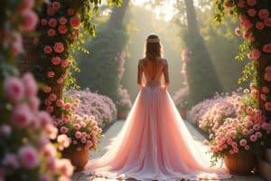 12 rosa Kleider Hochzeit Ideen