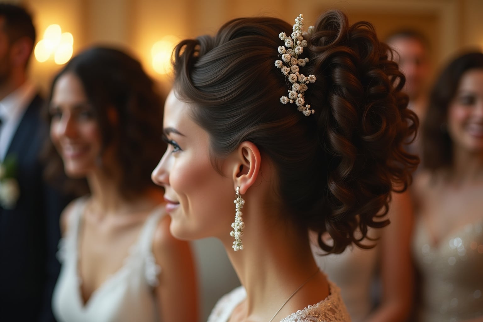 15 Locken Frisuren Hochzeit Gast