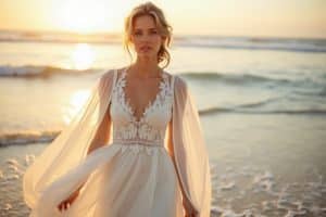 16 Brautkleid für Strandhochzeit Ideen