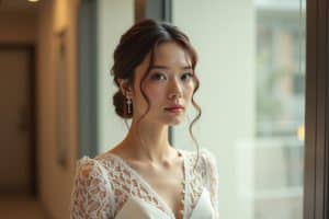 Standesamt Outfits Braut farbig zur Hochzeit